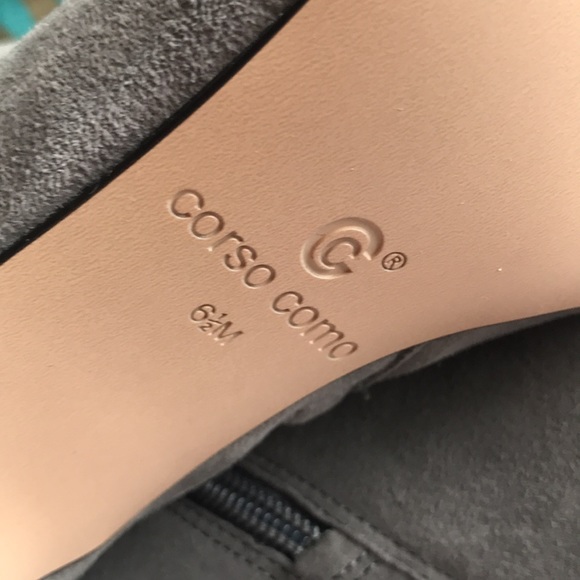 Gray suede boot - Picture 6 of 7